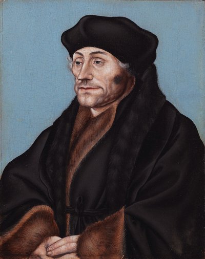 Retrato de Desiderius Erasmus de Lucas Cranach the Elder